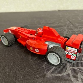 LEGO 8672 Racers Ferrari F1 Finish Line 2006
