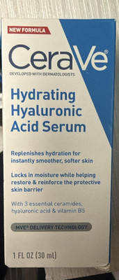 CeraVe Hydrating Hyaluronic Acid Serum 1oz