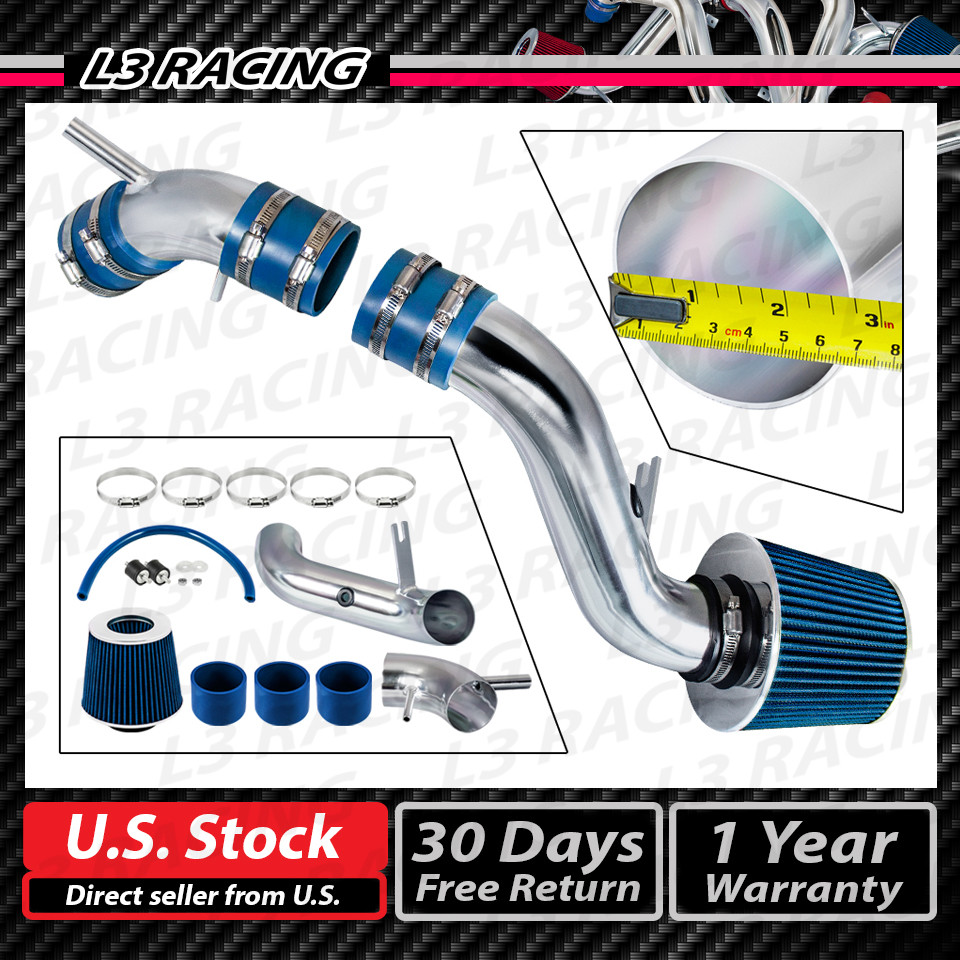 BLUE COLD AIR INTAKE KIT+DRY FILTER FIT FOR 96-00 Hyundai Elantra 1.8L 2.0L L4