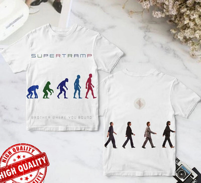 Supertramp  Brother Where You Bound 3D AOP T Shirt White Unisex S-5XL IM1443