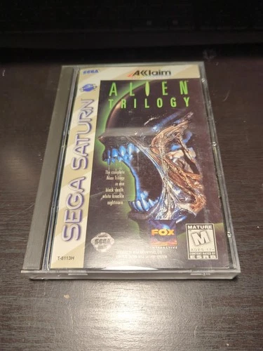Alien Trilogy Sega Saturn Complete With Registration Card