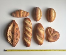 Prop Faux Fake Foam Bread Loaves Loaf Kitch Food Staging Display Realistic Lot 7