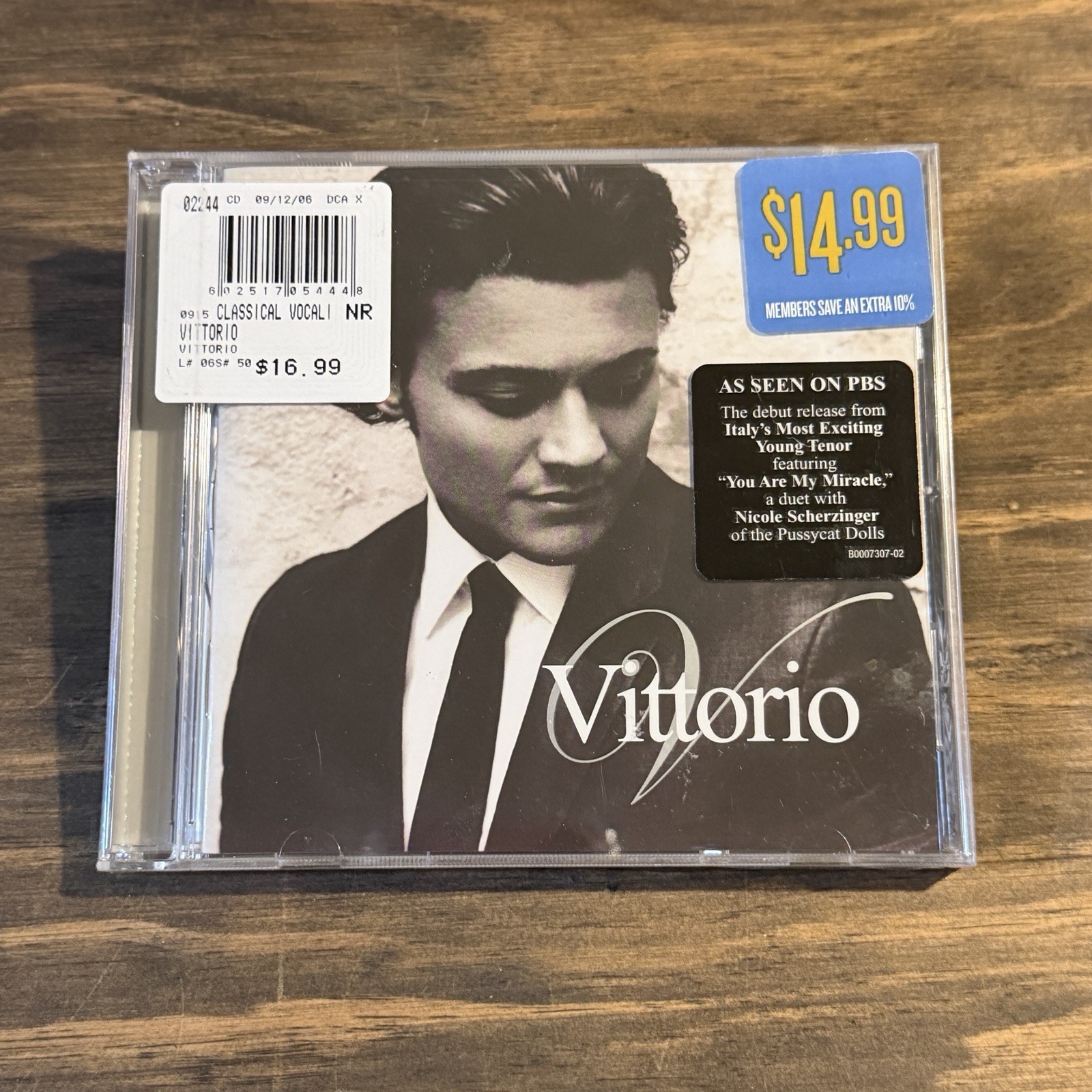 Vittorio by Vittorio Grigolo (CD, 2006) Sealed New