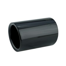 Auspuffblende Schwarz Edelstahl Black Chrome f�r BMW 1er F20 F21 3er F30 F31 F34