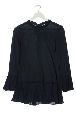 ERIKA CAVALLINI Longsleeve Damen Shirt Gr. DE 36 blau Casual-Look