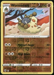 Wormadam 077/172 Brilliant Stars Reverse Holo Rare