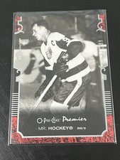 07/08 UPPER DECK OPC PREMIER MR. HOCKEY GORDIE HOWE SILVER 123/299 SP #9 UD