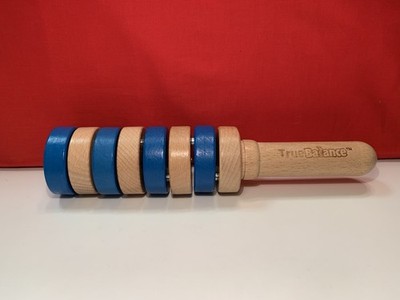 TrueBalance Handheld Wooden Balance Toy Game Skill Competition Coordination Fun!