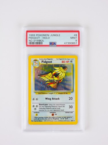 Pidgeot (Unlimited) graded PSA 9 for sale on eBay