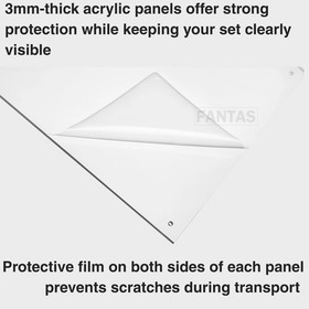 Acrylic Display Case for LEGO&reg; Parisian Restaurant 10243