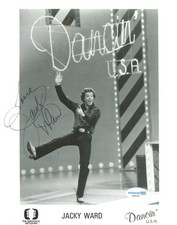 Jacky Ward "Dancin' USA" Host AUTOGRAPH Signed TNN Autographed 8x10 Photo ACOA