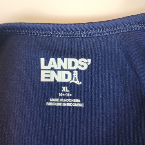Lands' End rash guard sz 14 + / 16 + girls chlorine resistant swim beach - Picture 5 of 9