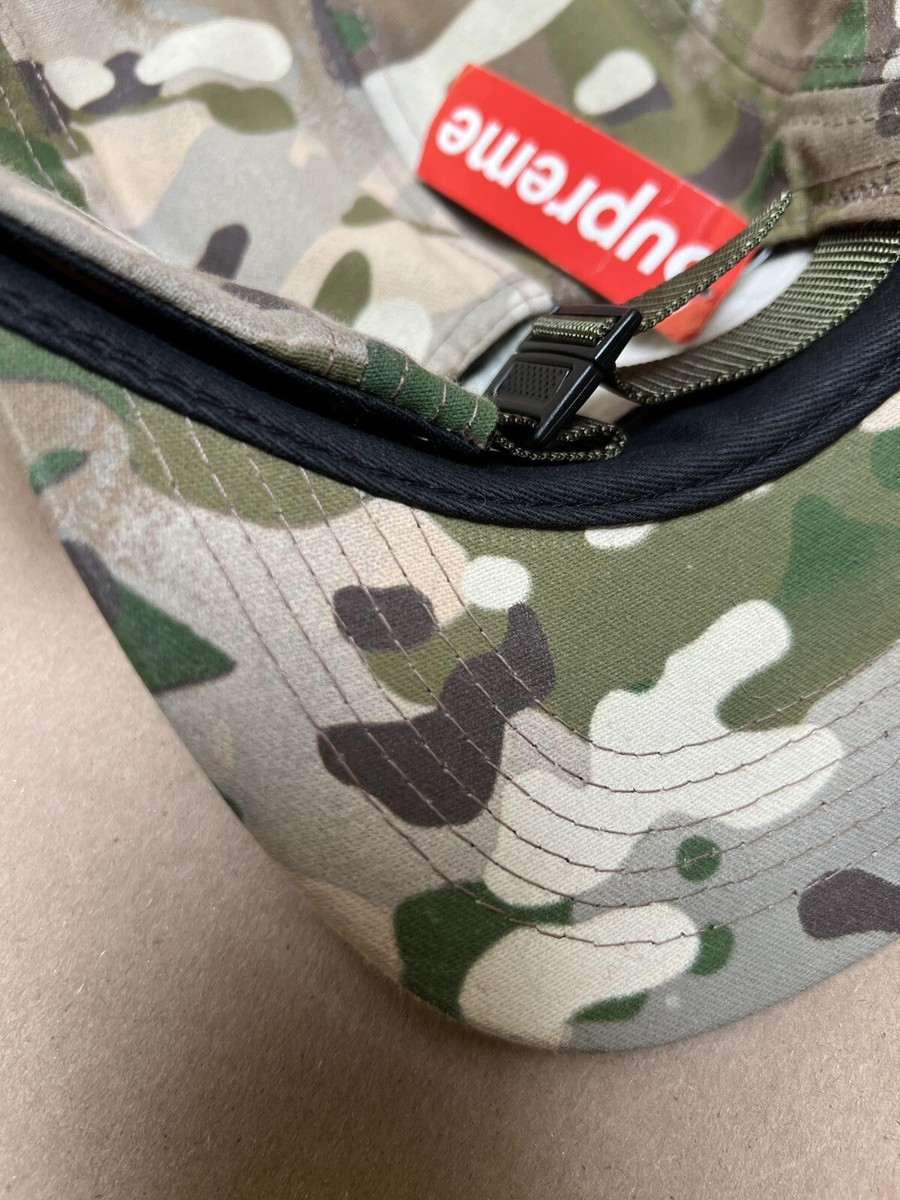 Deadstock Vintage Supreme Camo 5 Panel Camp Cap Hat Early Deadstock Vintage Supreme Camo 5 Panel Camp Cap Hat Early