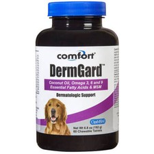 Comfort DermGard Skin and Coat Chewable Tablets for Dogs