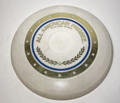 Vintage 1975 All American Frisbee Wham-o Flying Disc