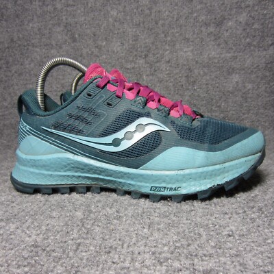 Saucony Xodus 10 Trail Running Shoes Womens Size Blue Outdoor