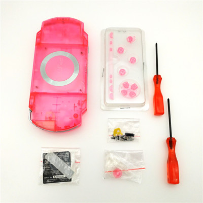 Transparent Clear Pink Housing Shell Case Kit For Sony Psp 1000 Ebay Transparent Clear Pink Housing Shell Case Kit For Sony Psp 1000 Ebay