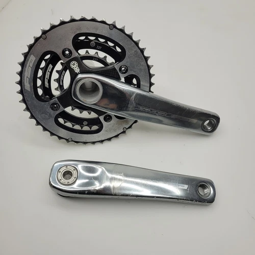 Pédalier FSA afterburner BB30 Alu/Carbone 175mm 2/3x9/10 Vitesses Vtt Vélo - Photo 1/9