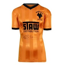 Steve Bull Signed Wolverhamption Wanderers Shirt: Home, 1988-89 Autograph