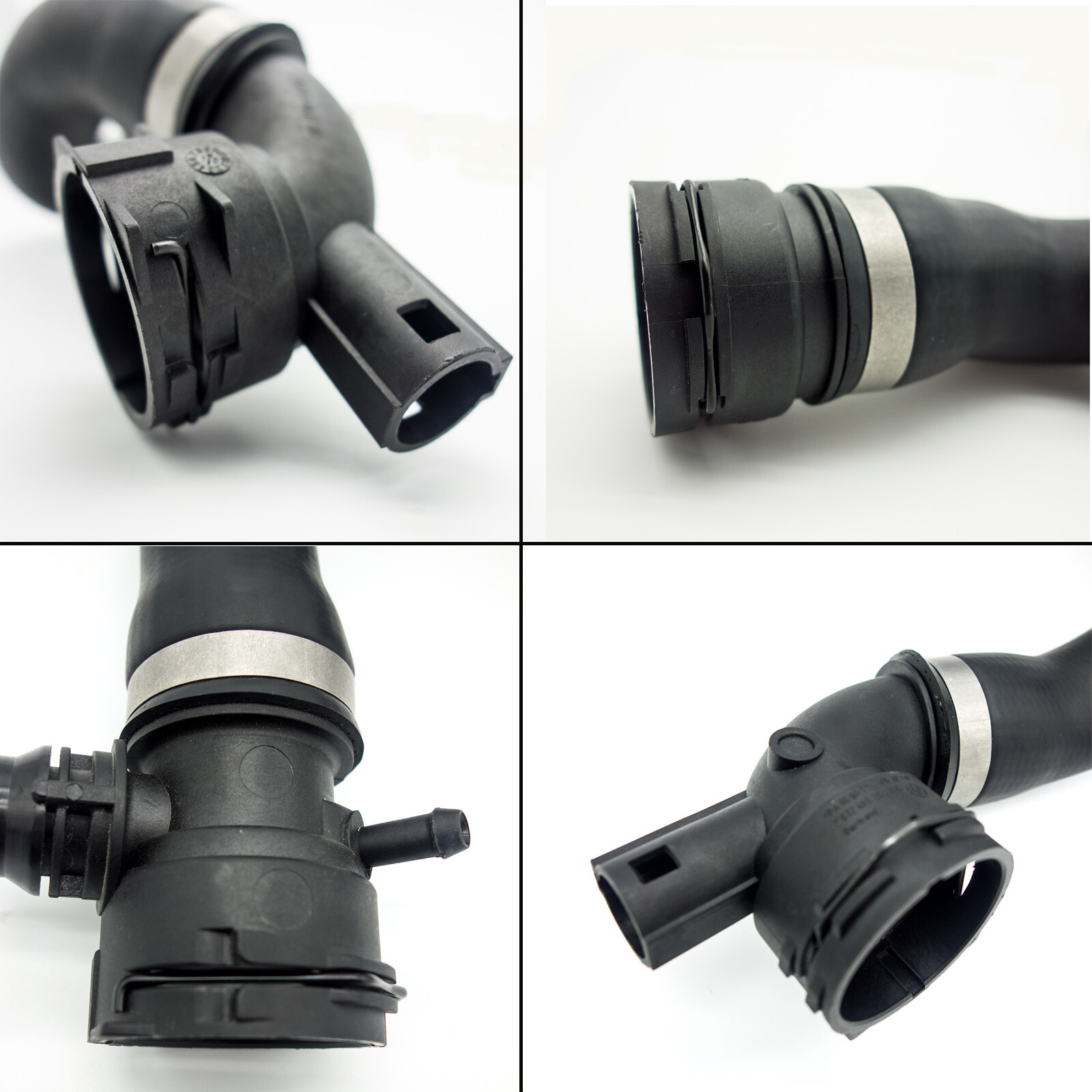 Lower Upper Radiator Coolant Hose + Vent Line Hose Set For BMW 325i ...