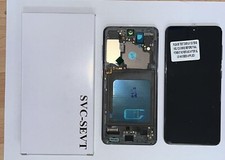 For Samsung Galaxy S21 5G SM-G991 AMOLED OLED LCD Screen Display Digitizer+Frame