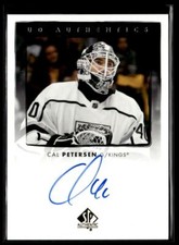 2022-23 SP Authentic UD Authentics Autographs Cal Petersen Auto #UDA-CP