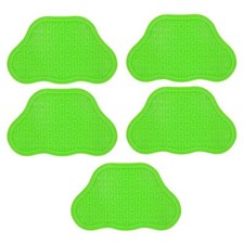 5PK Tappetino Verde Interattivo per Cani Lecca Lenta con Ventose Accessori Alimentari