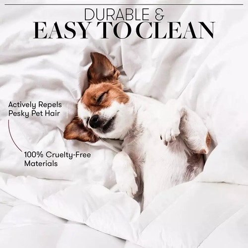 Luxury Comforter Goose Down Alternative Blanket Hotel Quality Hypoallergenic NEW - Picture 9 of 23
