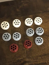 SET OF LEGO Parts 60208 (11 pcsTechnic Engine Head Mount Hubs Cylinder E-50