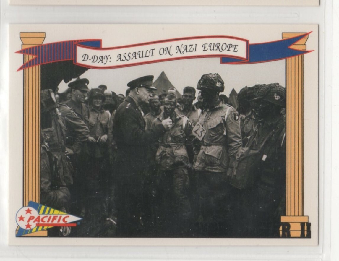Pacific Trading Cards- World War II The Story of D-Day #62 | eBay