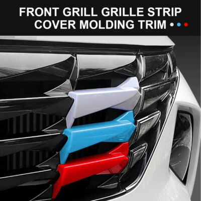 #ad For 2021 2024 Hyundai Tucson Car Front Grille Strip Cover Decor Trim Accessories $18.04