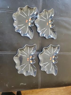 Hyde And Eek  Bat  Figuratively Dinner Plate Set Of 4