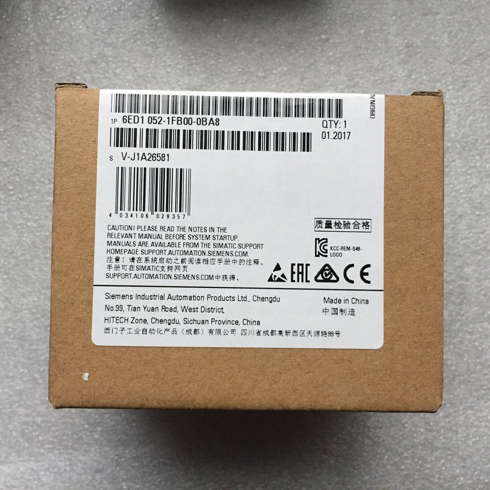New Siemens 6ED10521FB000BA8 6ED10521FB000BA8 LOGO 230RCE logic