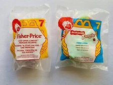 1995 McDonald’s Once Upon a Dream Princess Figurine & 1996 Nickelodeon Tangle