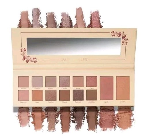 Laura Geller TOASTY TREASURES 12 Multi-Finish Eyeshadows - 1 Highlighter & Blush - Picture 2 of 5