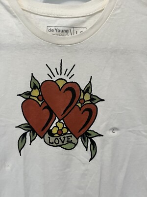 Don Ed Hardy shirt De Young Museum Art Show New Ladies L