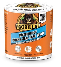 Gorilla Waterproof Patch & Seal Tape White 100mm x 3m