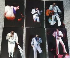 Elvis Presley 10 Photo Set, New Year's Eve 12/31/75, Pontiac, MI & FREE CD!