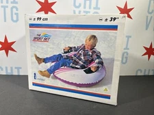 VTG NOS 2001 Intex The Sport Set Snow Water Inner Tube Sled Size 39” NIB #68202