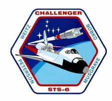 Nasa Challenger Sticker Decal M468