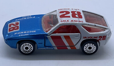 Vintage Matchbox Porsche 928 Valvoline #28 Racing Gale Jenkins