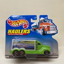 Hot Wheels-haulers-green Racing Fuel-high Octane Truck--sealed On Card-1998-