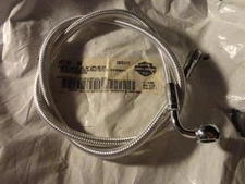 NOS OEM  HARLEY DAVIDSON FXDF TOURING DIAMOND BRAKE LINE 34" UPR 90DG 46743-09