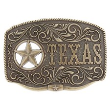 TEXAS Belt Buckle Western Cowboy Cowgirl Native American Motorcyclists TX-02-G 