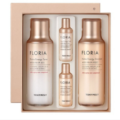 TONYMOLY Floria Nutra Energy Toner  emulsion 2PCS set K-Beauty