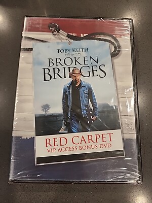 Broken Bridges dvd New Toby Keith Red Carpet VIP bonus dvd