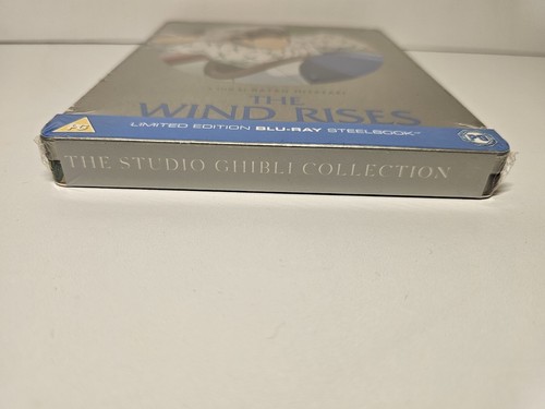 STUDIO GHIBLI - THE WIND RISES - UK EXCLUSIVE BLU RAY STEELBOOK - NEW - Picture 4 of 5