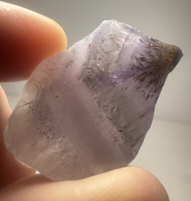 Boreal Chevron Amethyst Double Sided Auralite 23 Crystal Polished Slice 