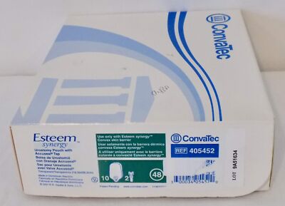 Esteem synergy 2-Piece Urostomy Pouch Fits Stoma Size 7/8'' to 1-1/4'', Transpa...