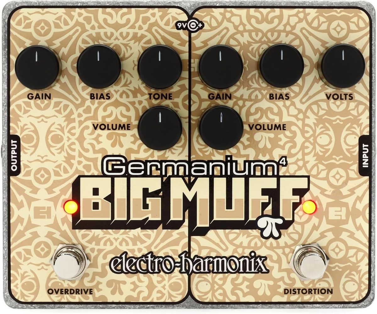 ギター Electro-Harmonix Germanium Big Muff Electro-Harmonix Germanium 4 Big Muff Distortion Guitar